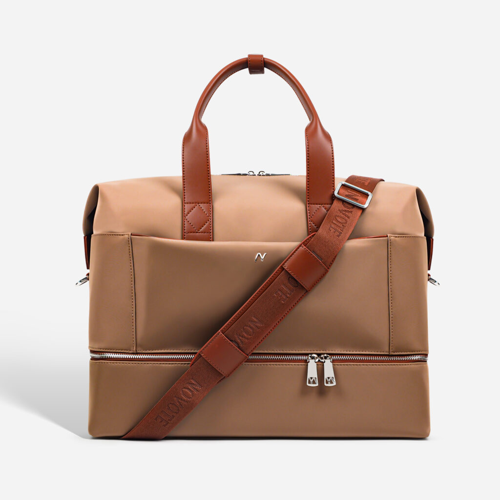 Sacs de voyage en nylon marron