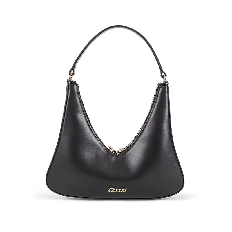 Leather Hobo Bag