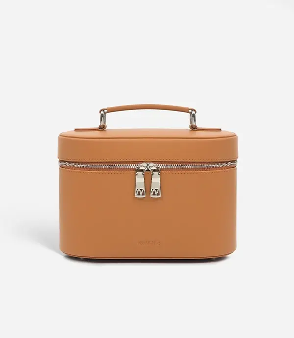 Bolsa de cosméticos de cuero (viajes de larga distancia)
